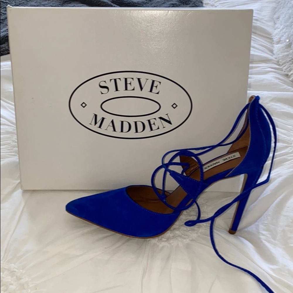 Steve Madden lace up heels